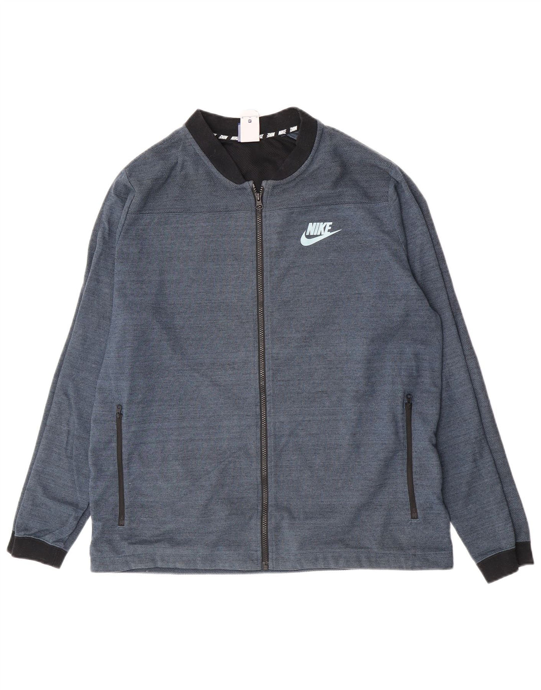 Мужской спортивный костюм Nike Top Jacket XL, синий хлопок с крапинками