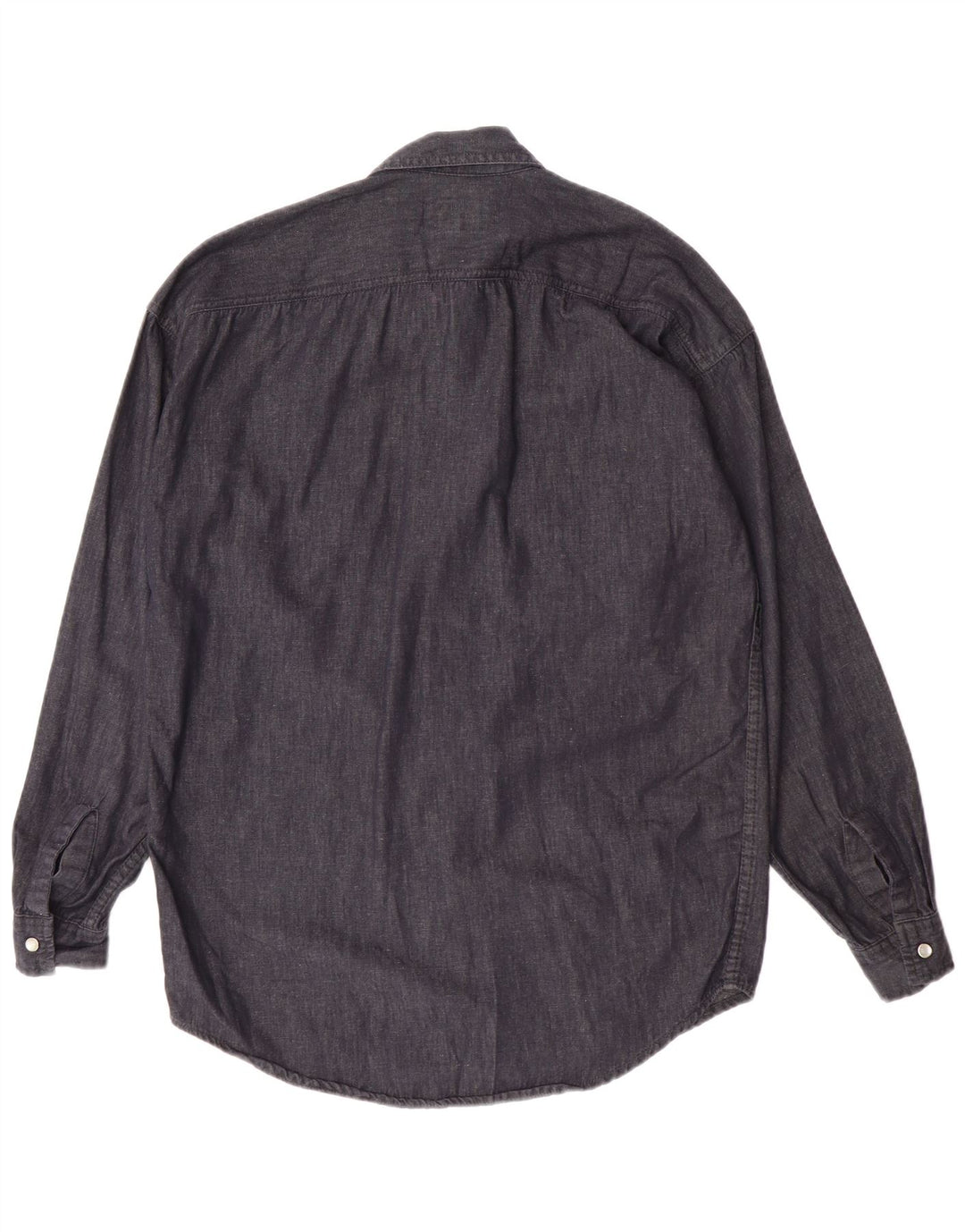 Мужская джинсовая рубашка Americanino среднего размера, темно-синяя, хлопок