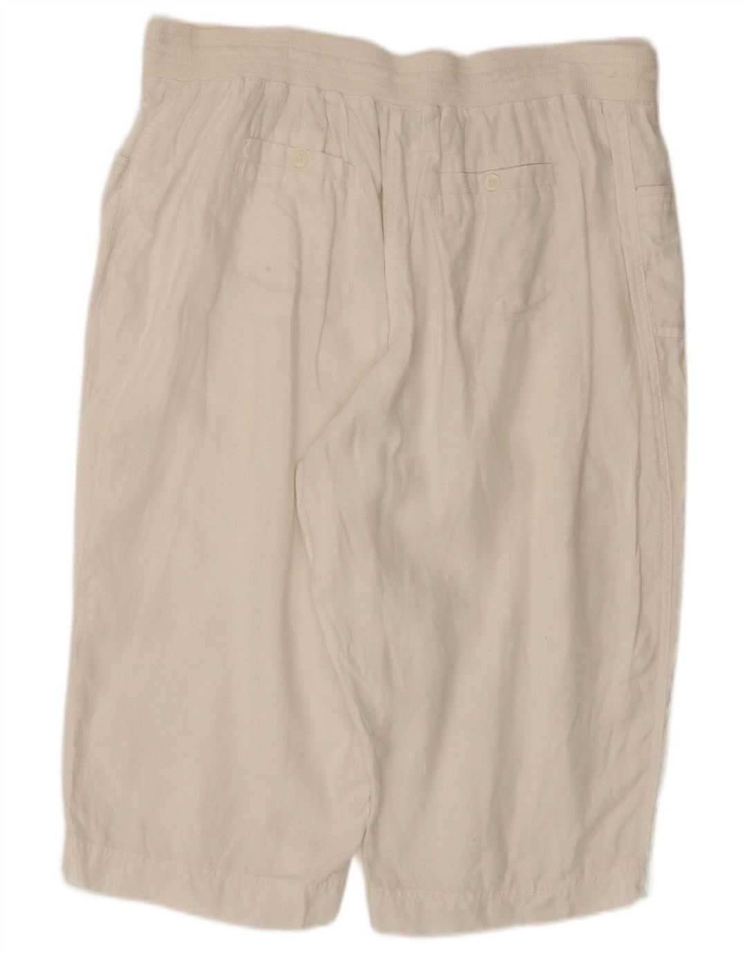 Женские шорты-бермуды Marks & Spencer Autograph UK 18 XL W36 Белые