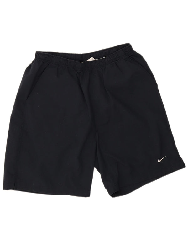 Мужские спортивные шорты Nike, большие, темно-синие