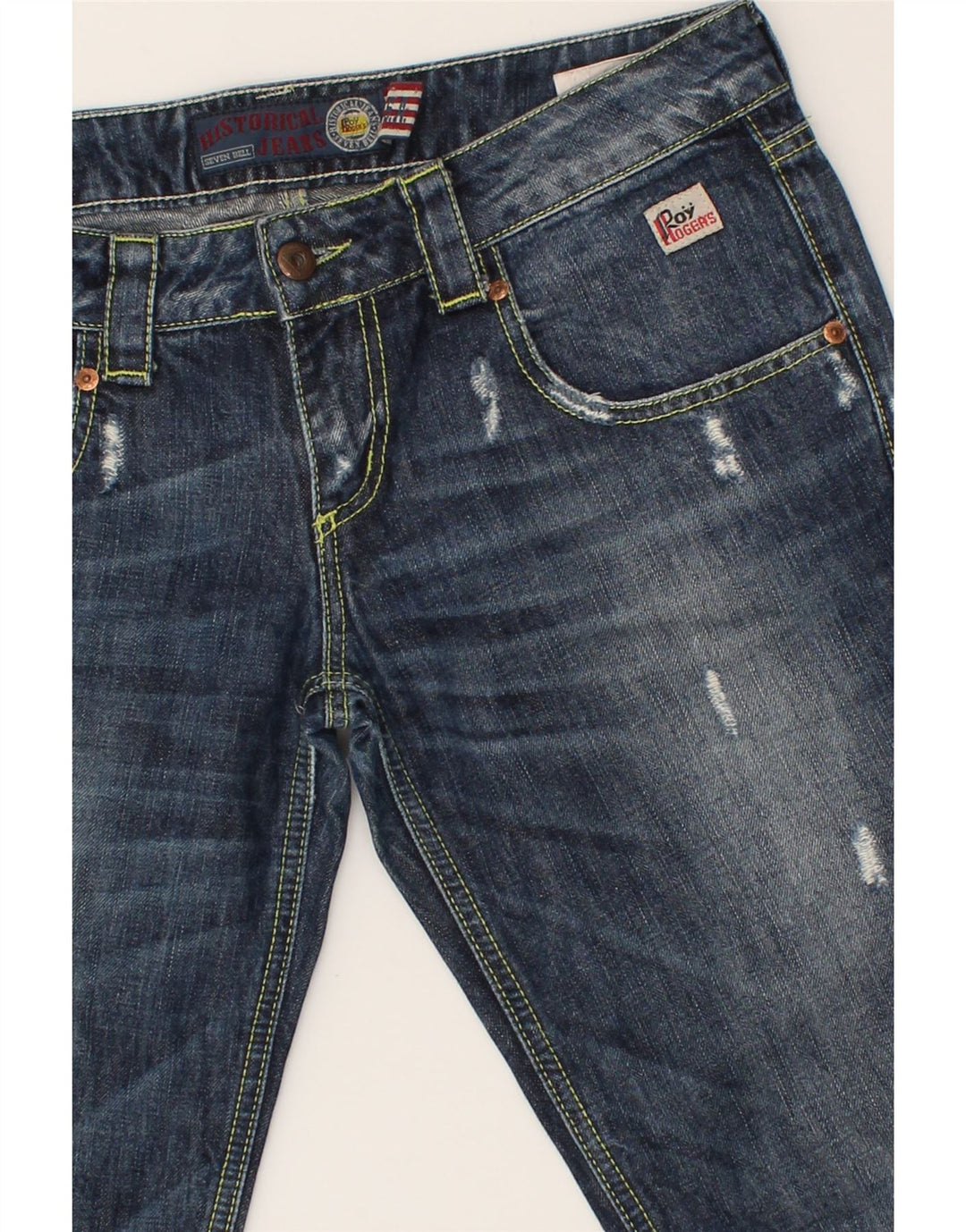 ROY ROGERS Womens Straight Jeans W29 L34  Blue Cotton Vintage Roy Rogers and Second-Hand Roy Rogers from Messina Hembry 