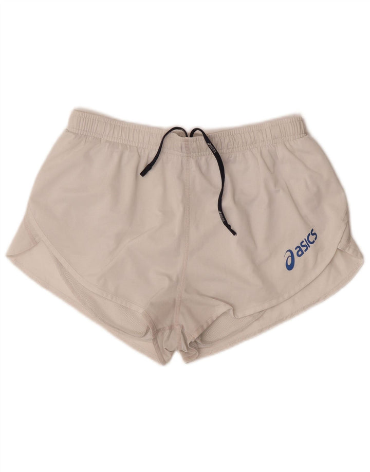 Женские спортивные шорты Asics UK 18 XL из белого полиэстера