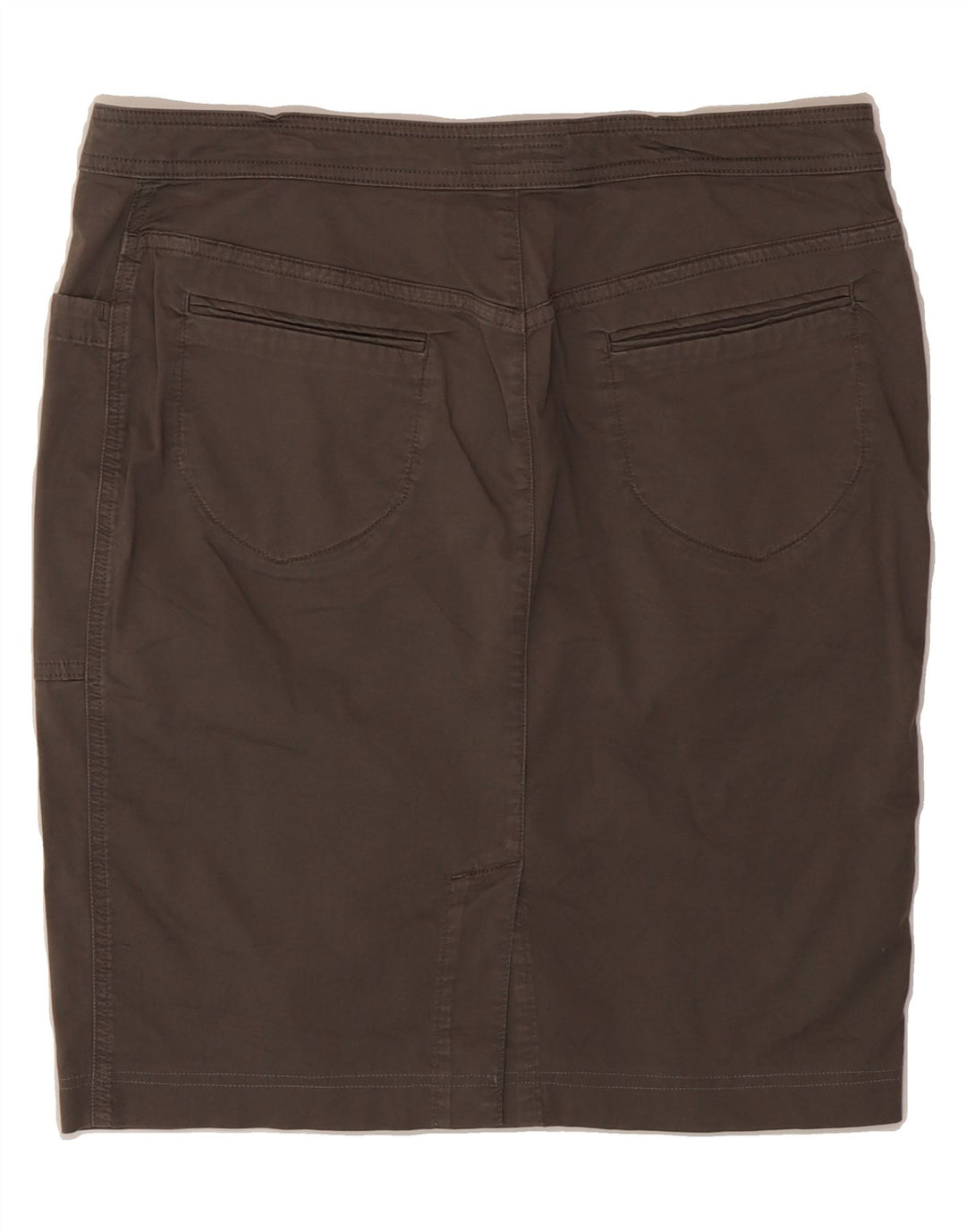 TRUSSARDI JEANS Womens Midi Skirt IT 46 Large W32  Grey Vintage Trussardi Jeans and Second-Hand Trussardi Jeans from Messina Hembry 