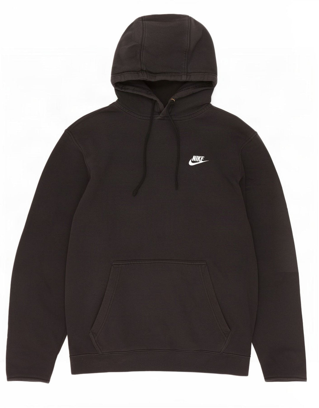 Мужской джемпер с капюшоном Nike, средний черный, хлопок