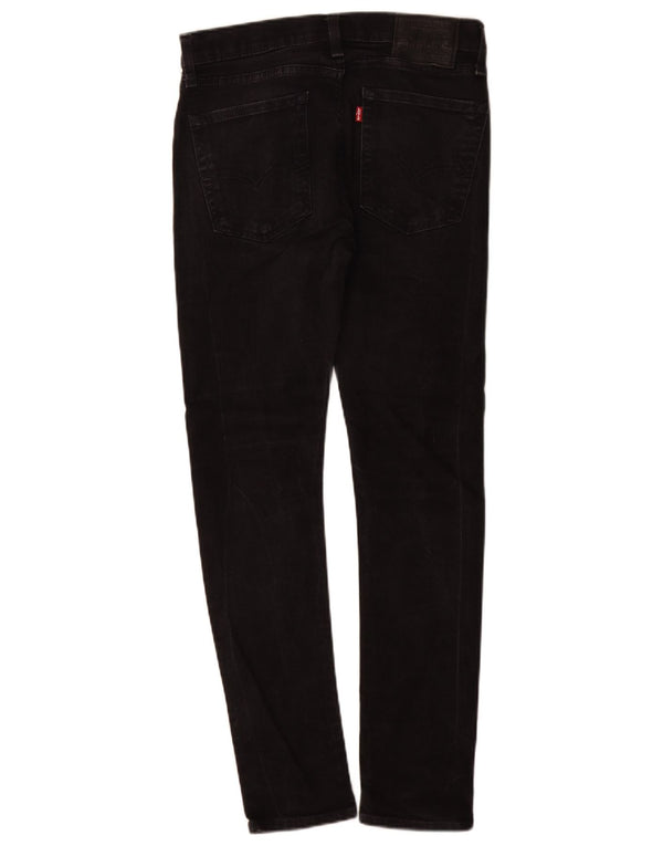 Мужские джинсы скинни Levi's 510 W32 L30, черный хлопок