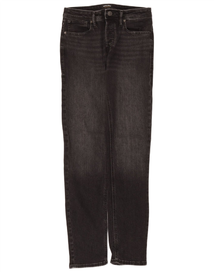 Мужские узкие джинсы Jack & Jones W30 L34, серый хлопок