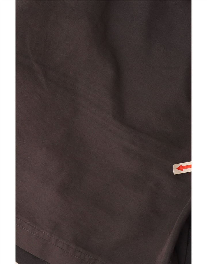 Мужские спортивные шорты Adidas, большие черные из полиэстера