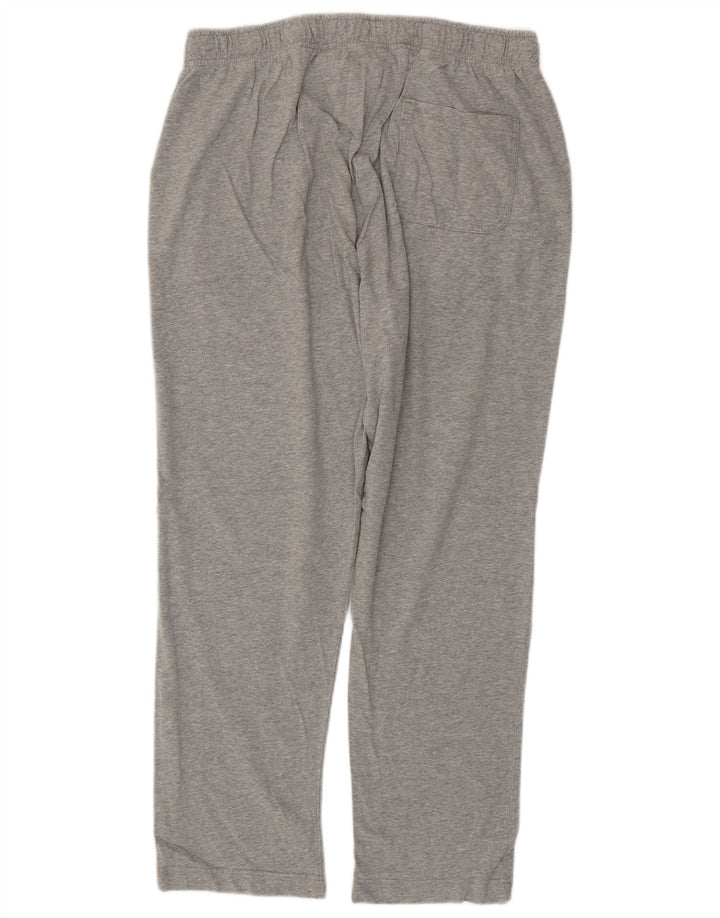 NIKE Mens Tracksuit Trousers XL  Grey Cotton