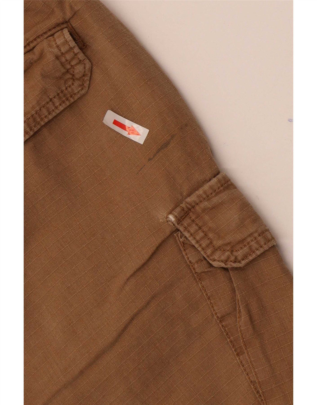 Мужские шорты карго Abercrombie & Fitch Medium W32, коричневые льняные