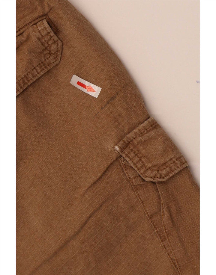 Мужские шорты карго Abercrombie & Fitch Medium W32, коричневые льняные