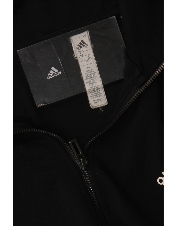 Мужская спортивная куртка ADIDAS UK 42/44, большой черный полиэстер