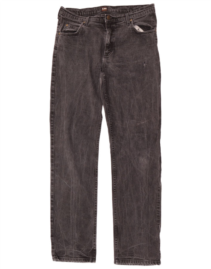 Мужские прямые джинсы Lee Brooklyn W36 L36, черный хлопок
