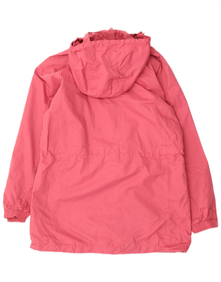 Женская дождевик с капюшоном Mountain Warehouse UK 16, большой розовый полиэстер