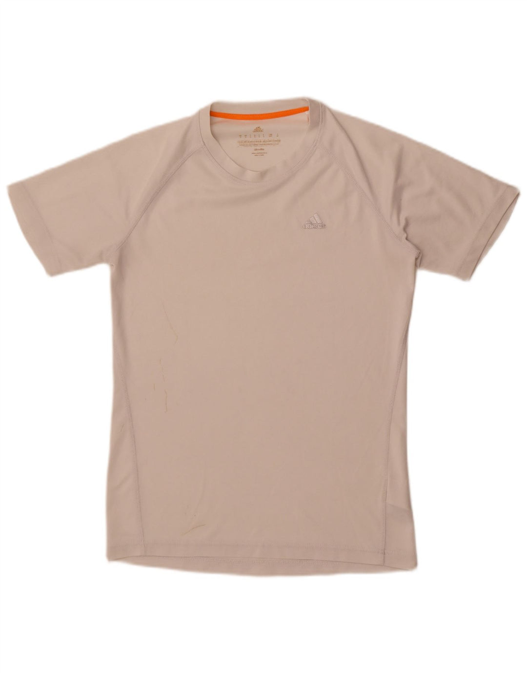 Мужская футболка Adidas Climalite, маленький белый полиэстер