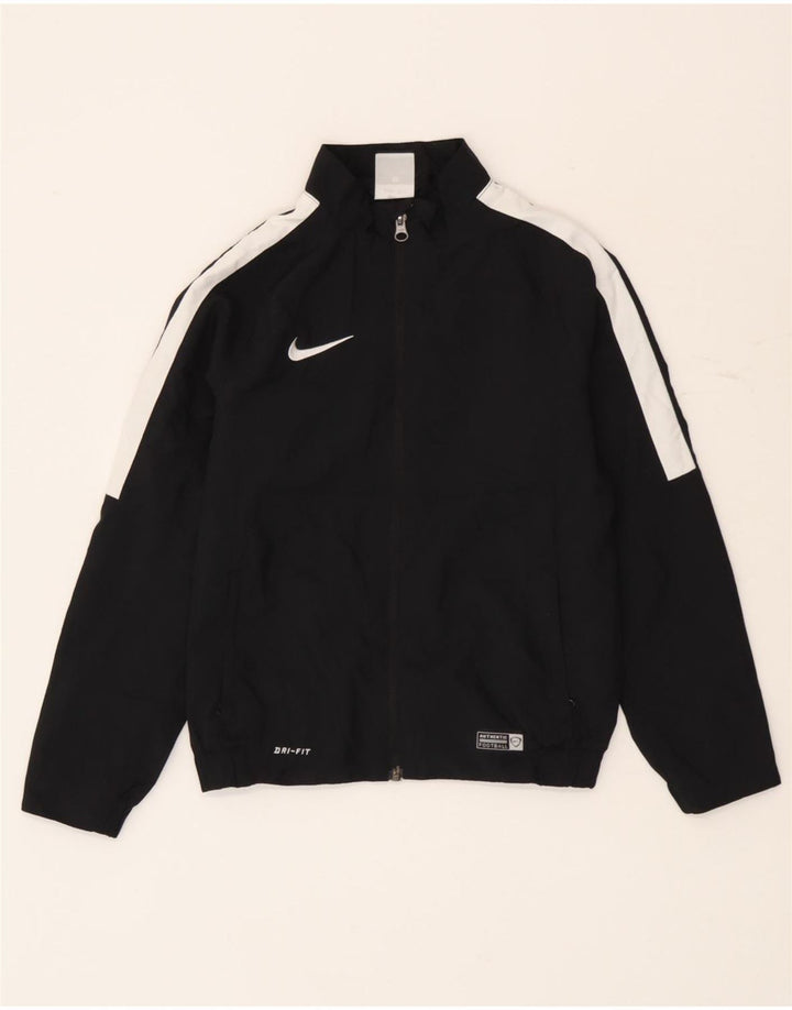 Спортивный костюм Nike Dri Fit для мальчиков, 8–9 лет, маленький черный с цветными блоками