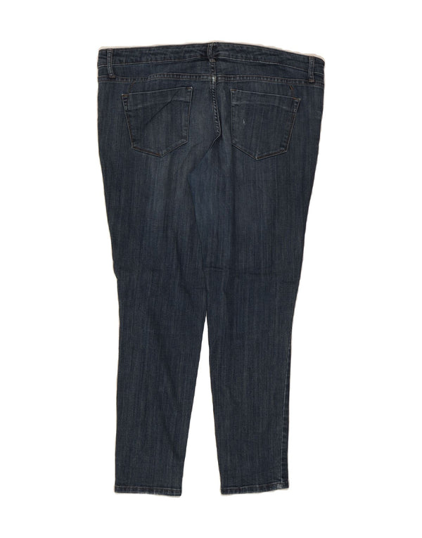 MOSSIMO Womens Low Waist Skinny Jeans US 14 XL W37 L28 Blue Cotton