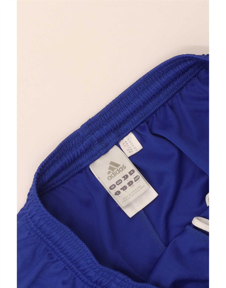 Мужские спортивные шорты Adidas Climalite, большие синие, полиэстер