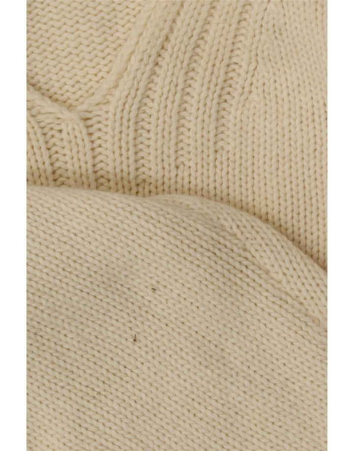 Stone Island Мужской джемпер с v-образным вырезом средний бежевый