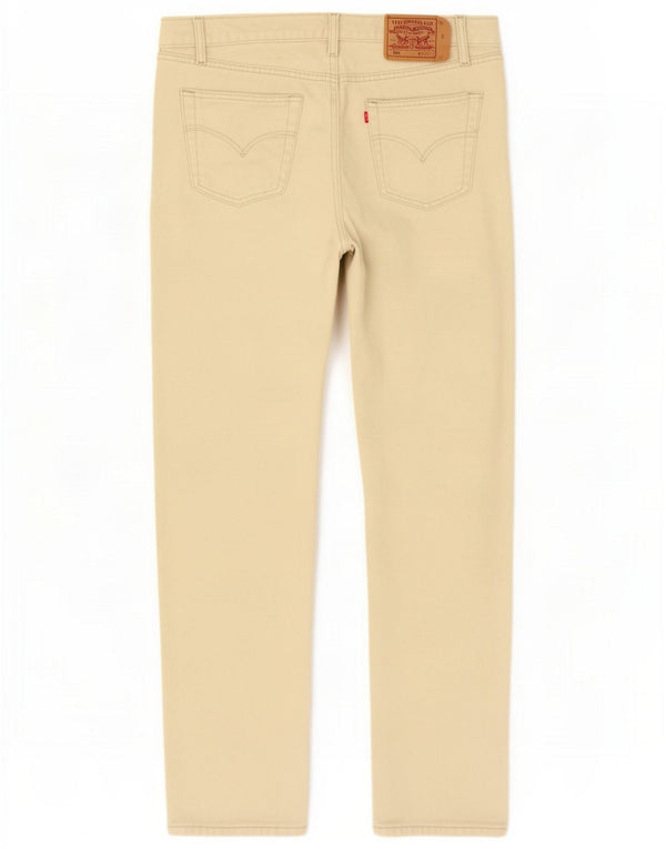 Levi's 501 Прямые джинсы W33 L32 Бежевые