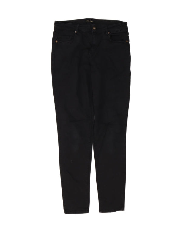 Женские джинсы скинни Massimo Dutti EU 40 Medium W30 L29, черный хлопок