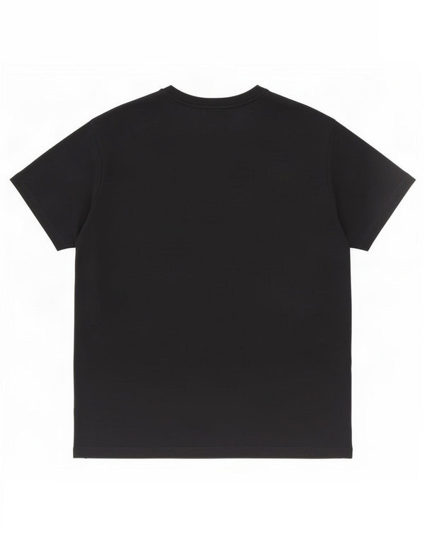 Emporio Armani Mens Graphic T-Shirt Top Medium Black