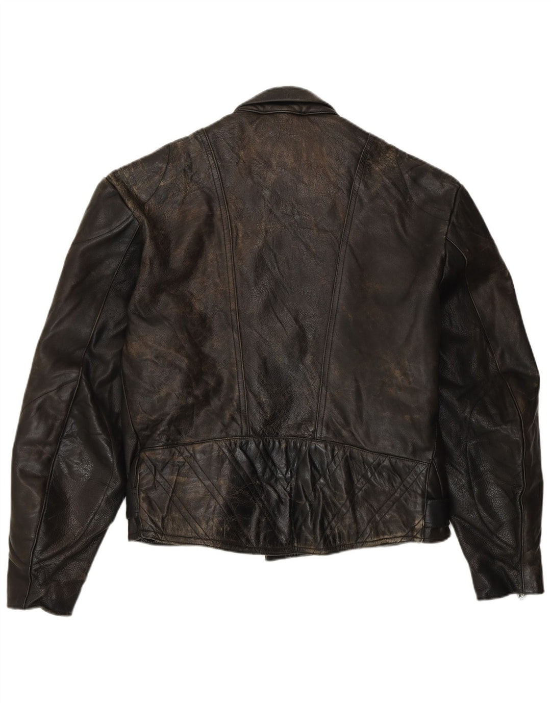 Мужская кожаная куртка-гонщик Harro IT 52 XL черная кожа