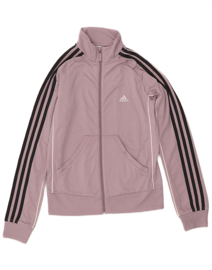 Женский спортивный костюм ADIDAS Top Jacket UK 12 Medium Purple Cotton