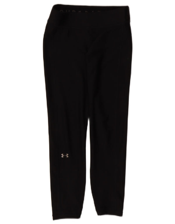 Женские леггинсы Under Armour Heat Gear UK 8, маленькие черные