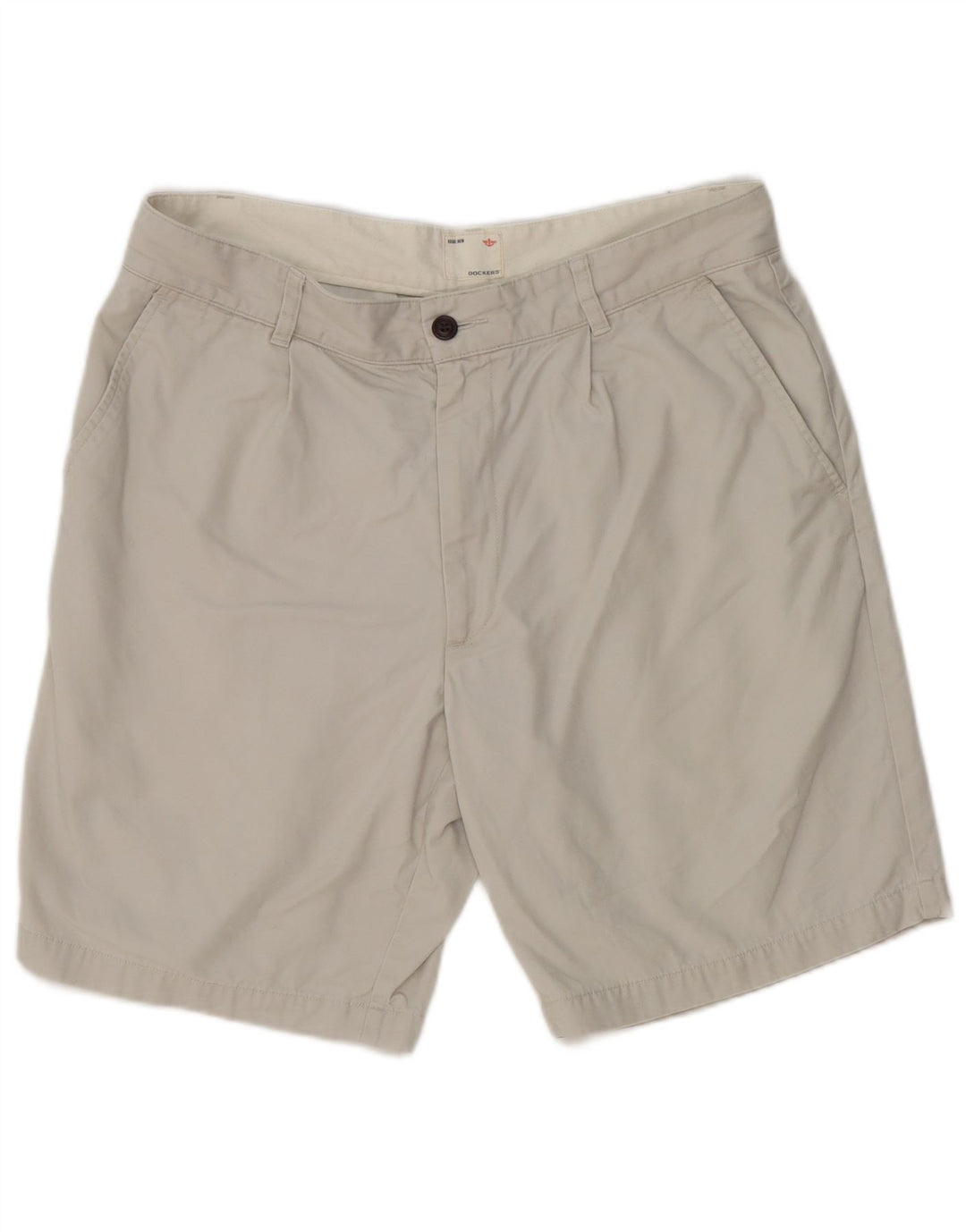 Мужские шорты чинос Dockers цвета хаки W34, большие серые, хлопок