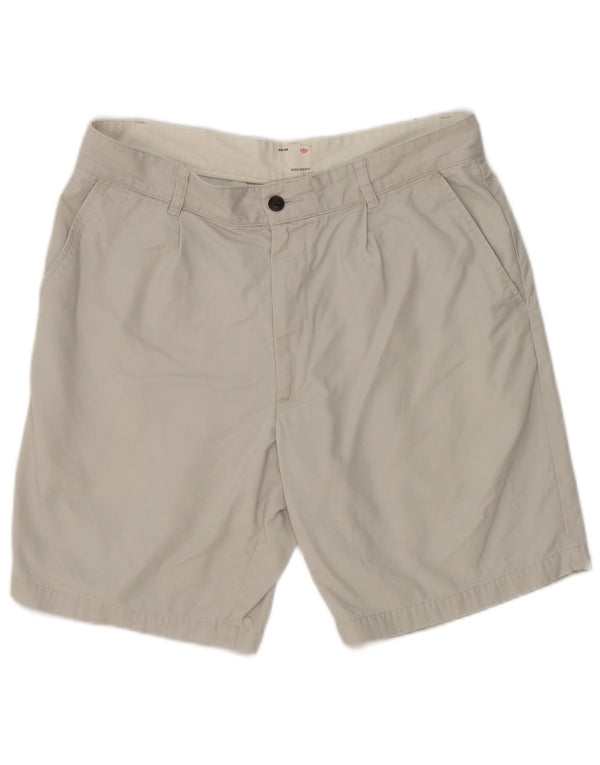 Мужские шорты чинос Dockers цвета хаки W34, большие серые, хлопок