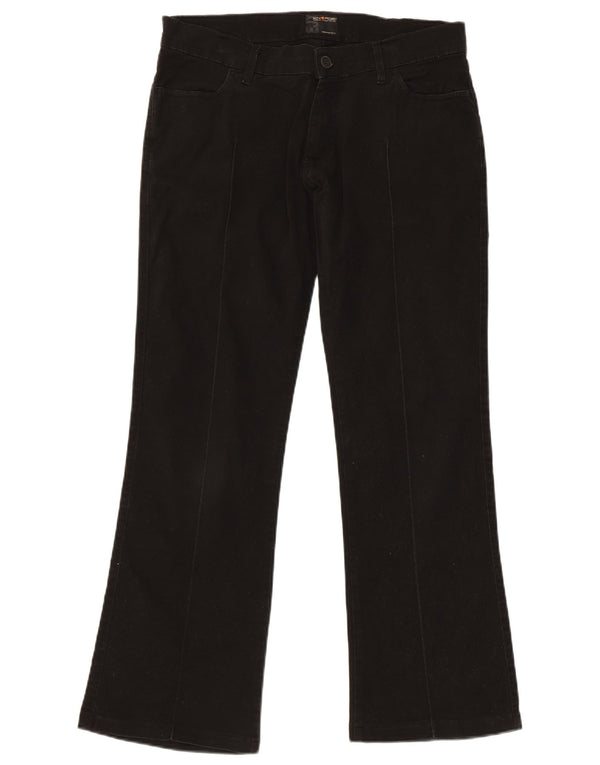 Женские повседневные брюки Energe Bootcut W33 L30, черные хлопковые