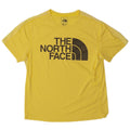 Мужская футболка с рисунком The North Face, средний желтый цвет
