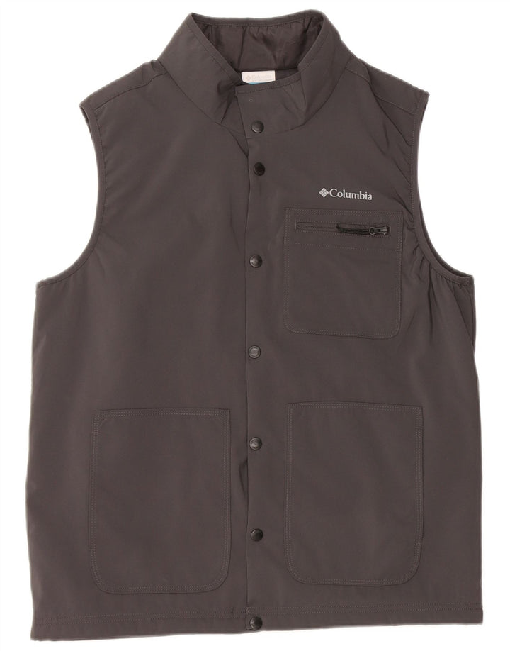 Мужской жилет Columbia Utility Gilet UK 38, средний серый полиэстер