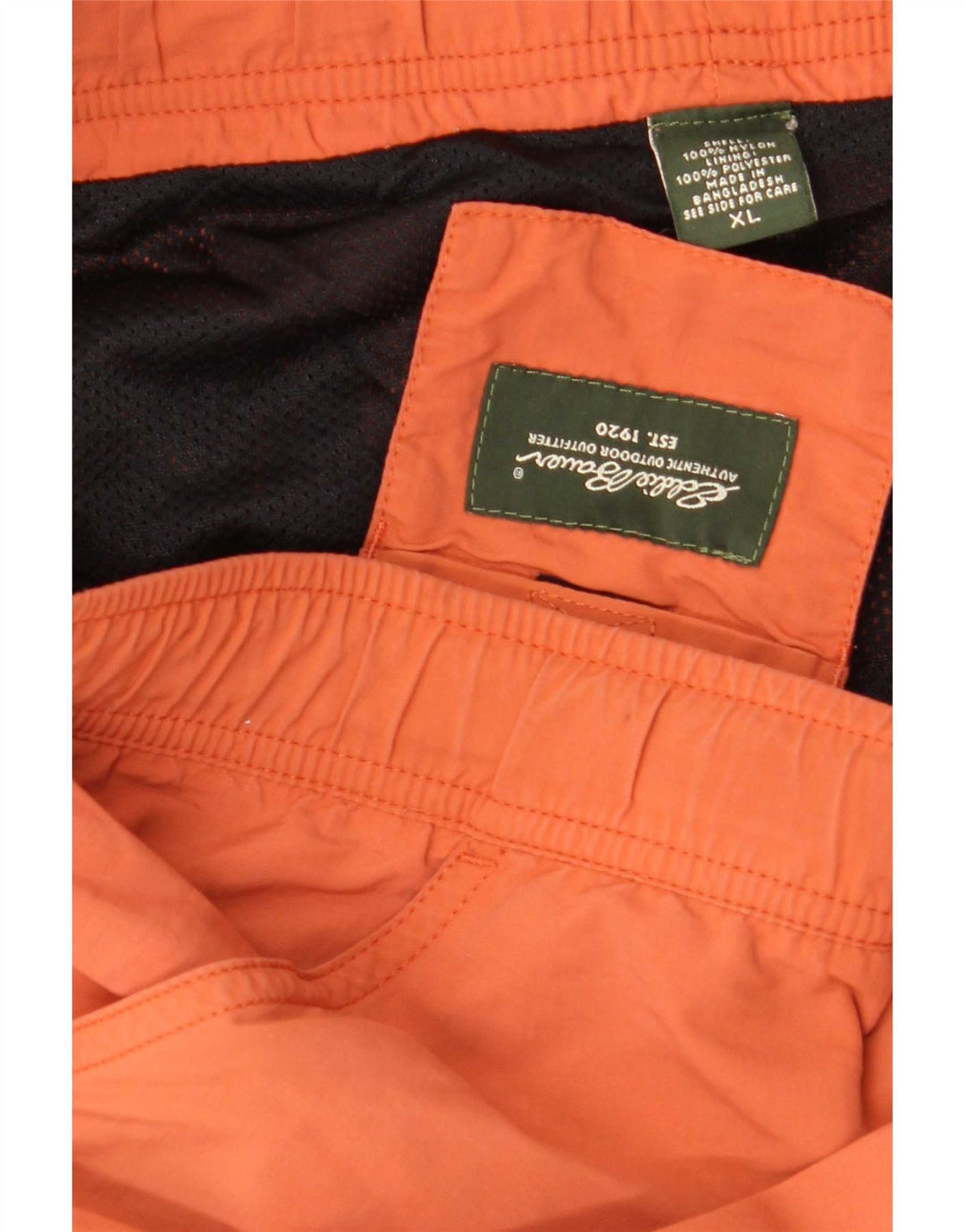 Мужские спортивные шорты Eddie Bauer XL, оранжевый нейлон