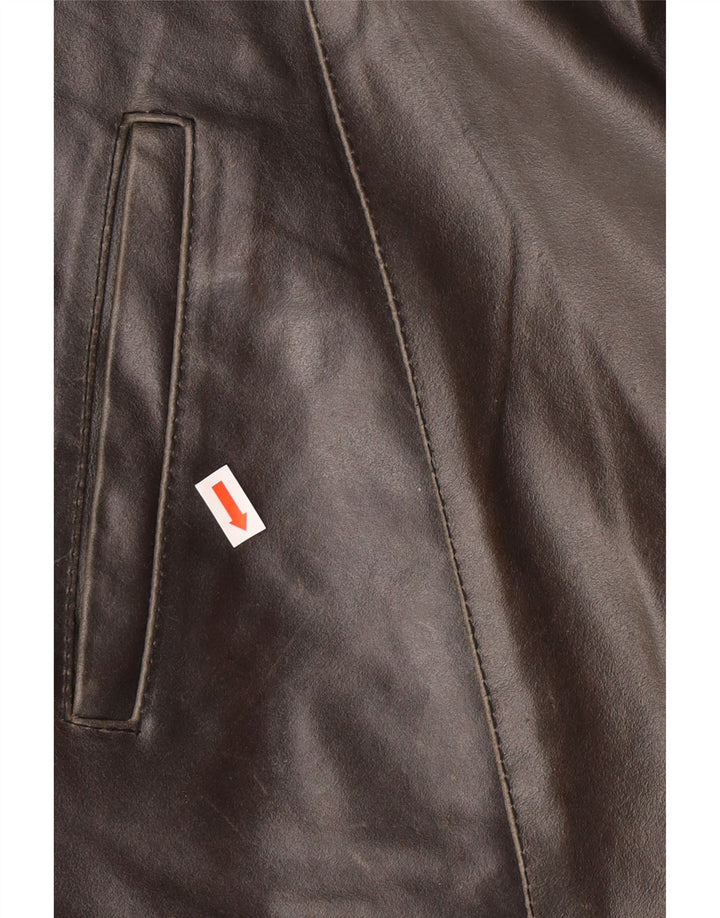 SORBINO Мужская кожаная куртка UK 42 XL Серая