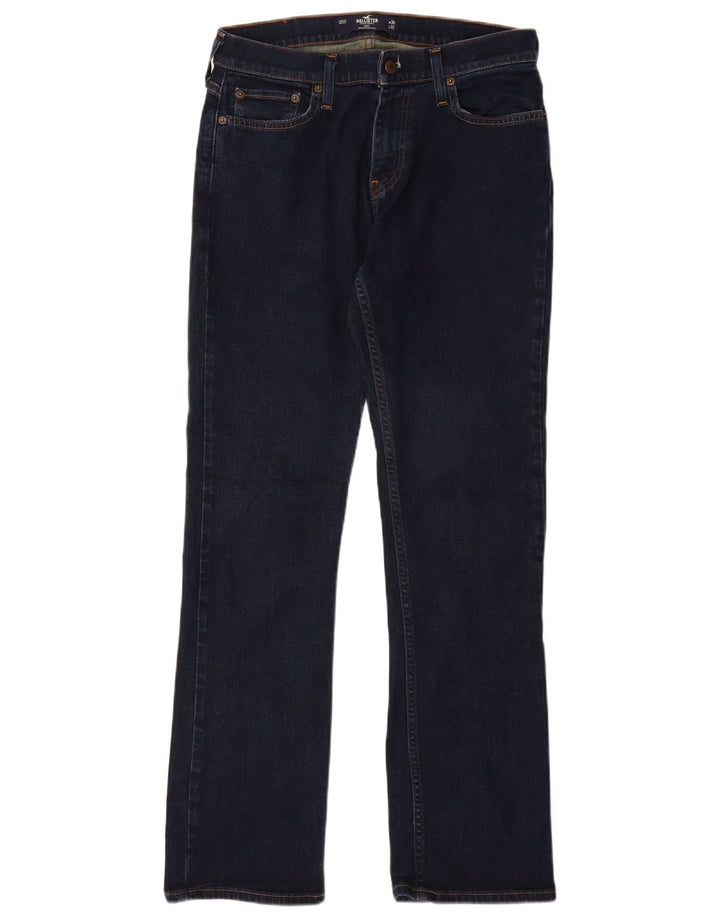 Женские джинсы HOLLISTER Bootcut W30 L32 Темно-синие, хлопок