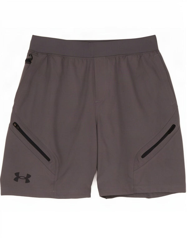 Мужские спортивные шорты-карго Under Armour, большие серые