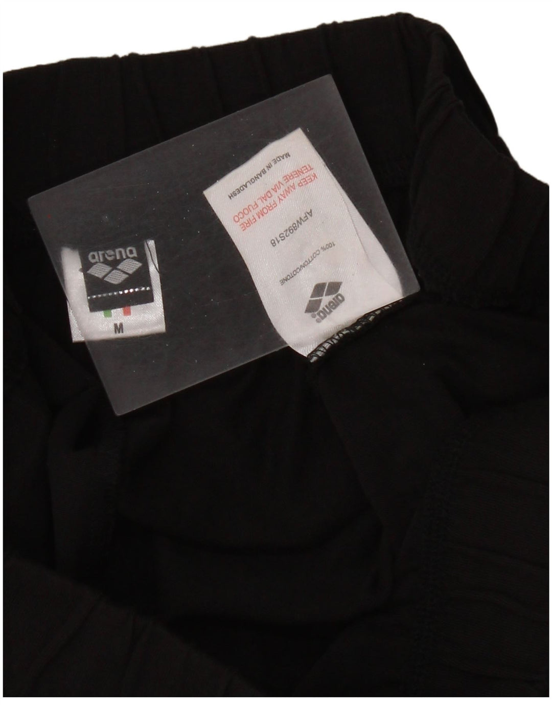 Женские спортивные шорты Arena UK 14, средние черные хлопковые шорты