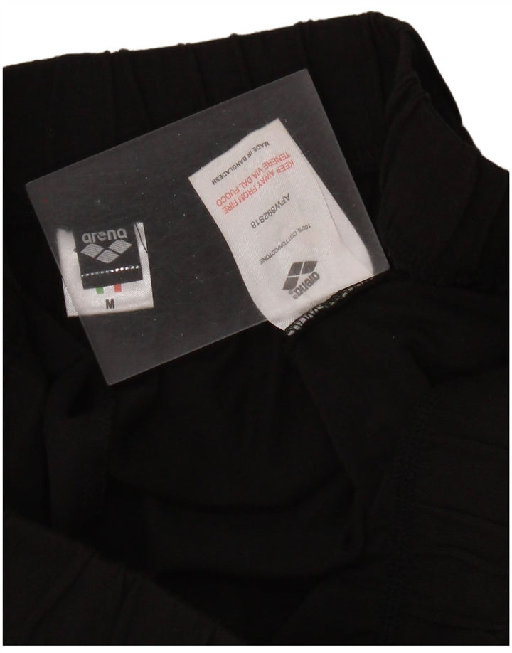 Женские спортивные шорты Arena UK 14, средние черные хлопковые шорты