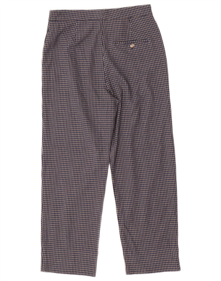 Женские укороченные брюки Marks & Spencer UK 10, маленькие W28 L25, синие