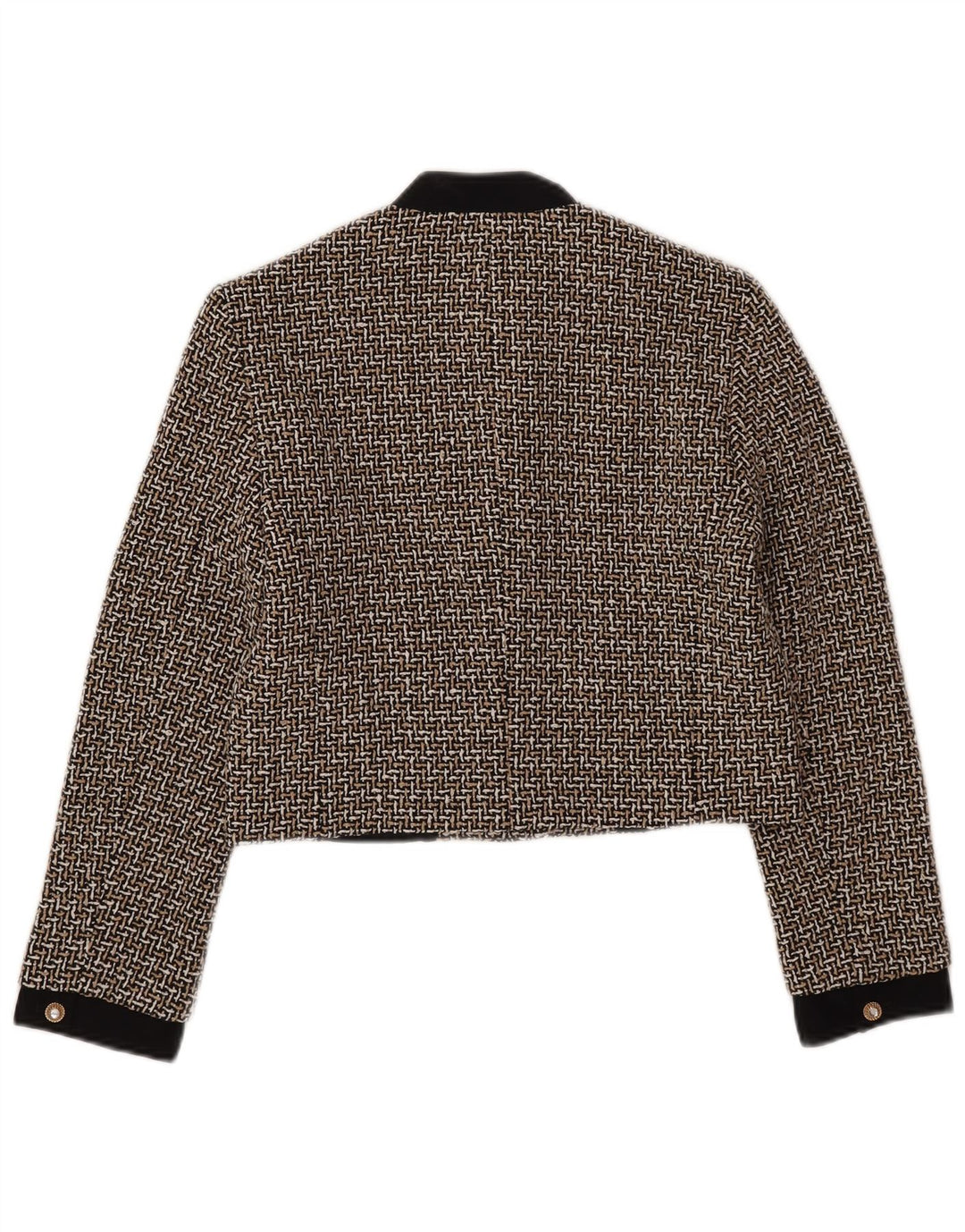 Женский укороченный пиджак Zara с 3 пуговицами, Великобритания, 10 штук, маленькая разноцветная клетка