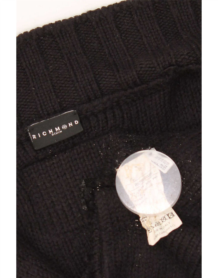 Женский кардиган Richmond UK 20 2XL Черный Шерстяной