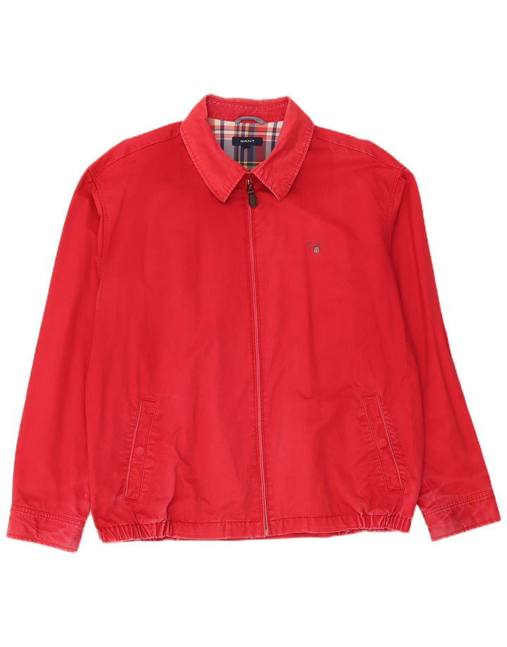 Мужская куртка-бомбер Gant UK 44 2XL Красный хлопок