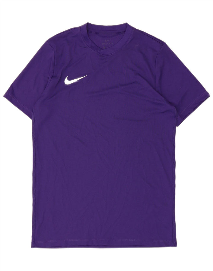 Мужская футболка Nike из полиэстера среднего фиолетового цвета