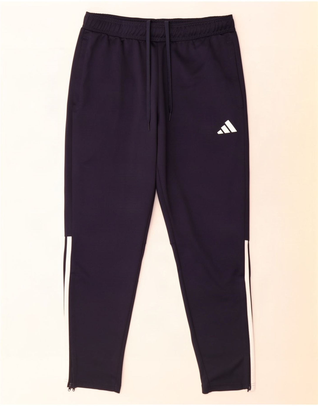 Мужские спортивные брюки Adidas Aeroready, большие темно-синие брюки из полиэстера