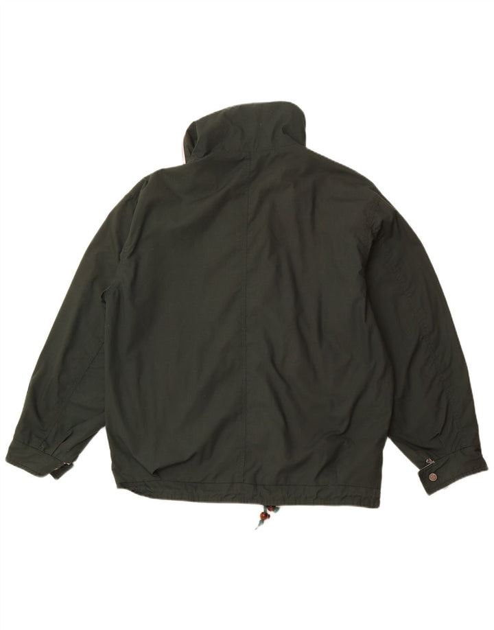 Мужская двусторонняя куртка свободного покроя с капюшоном Starring UK 38, средний бежевый хлопок