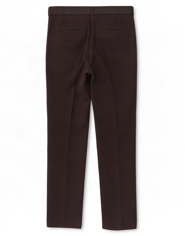 Женские узкие брюки чинос Zara, маленькие, черные, хлопковые, W26 L26