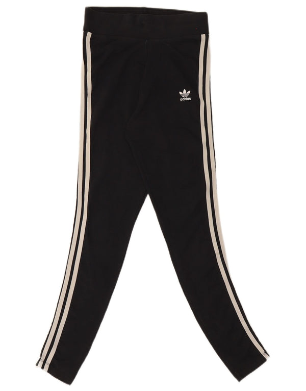 Женские леггинсы Adidas UK 8, маленькие черные