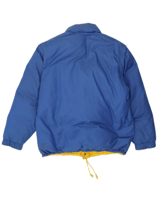 Мужская утепленная куртка Ciesse Piumini UK 42 XL синяя с цветными блоками