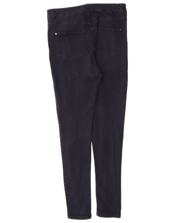 Женские повседневные брюки Marks & Spencer UK 12 Medium W30 L30 Темно-синие